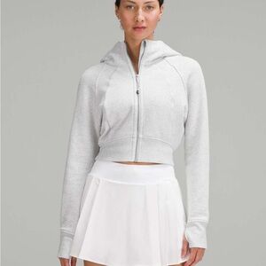 Lululemon Scuba Full Zip Cropped Hoodie
